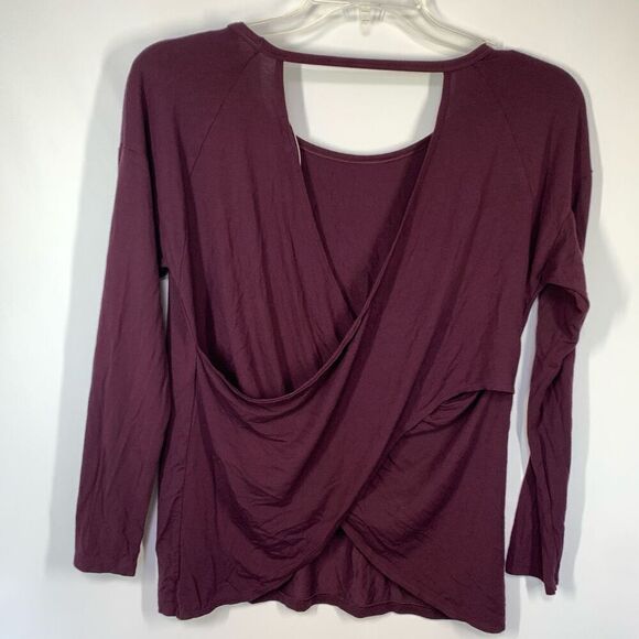 Victoria's Secret Womens Plum Peach Heavenly Supersoft PJ Lounge Top Size Medium - Picture 4 of 8